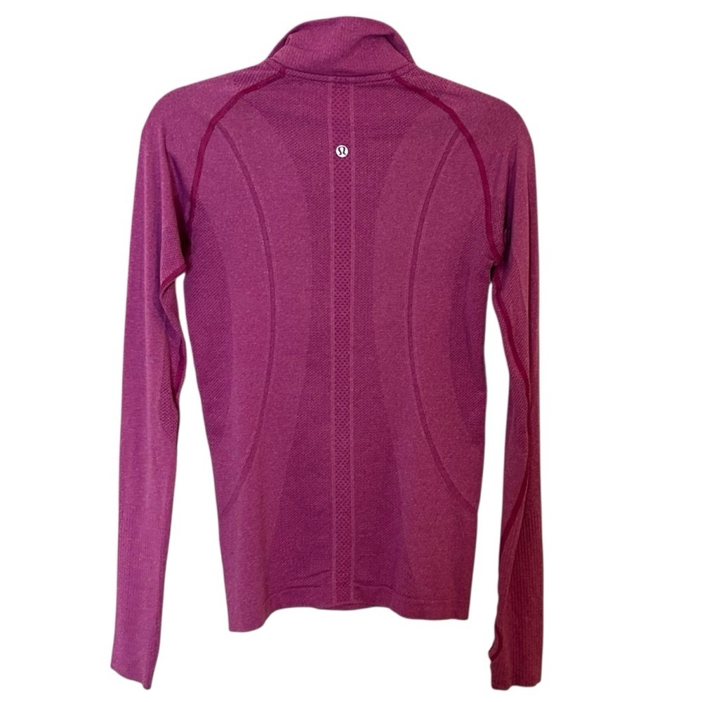 Lululemon Run: Swiftly Tech 1/2 Zip- Ultra Violet- Size 6 - Picture 5 of 15